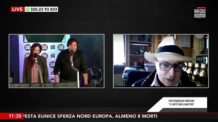 "La Guera" e il maestro Pier Francesco Pingitore da "i Perrollas" su Radio Roma