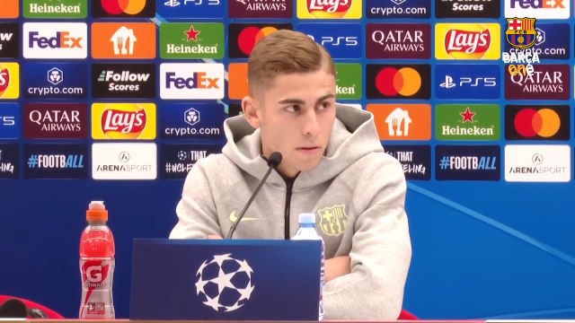 Fermín, rueda de prensa completa previa Estrella Roja vs. FC Barcelona | Champions League