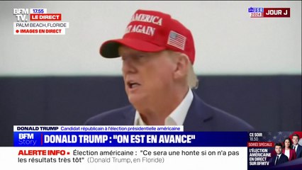 Donald Trump: "Si l'élection est juste, je reconnaîtrai les résultats"