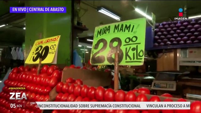Así el precio de algunas verduras en la Central de Abasto de la CDMX