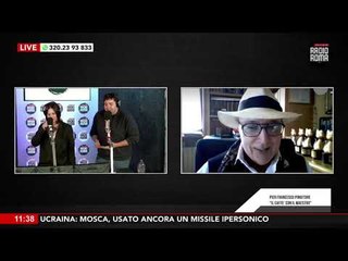 "Il caffè con il maestro" Pier Francesco Pingitore da "i Perrollas" su Radio Roma
