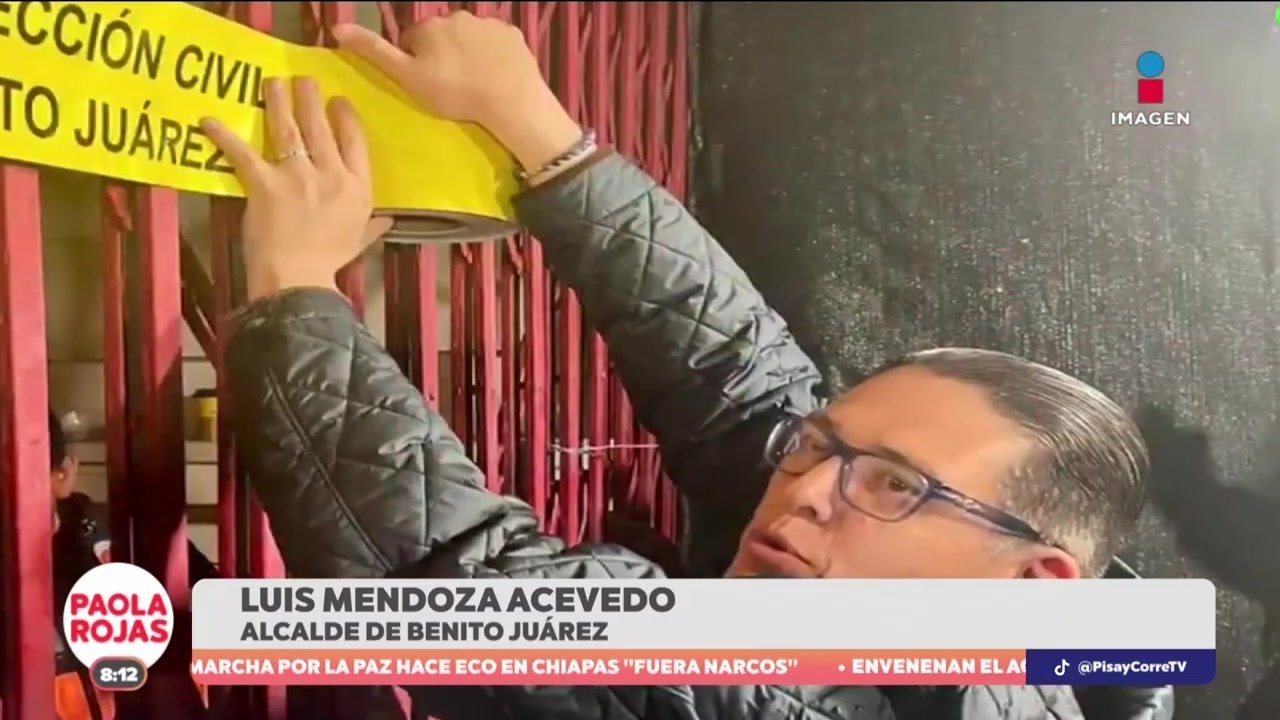 Así fue como el alcalde de Benito Juárez clausuró la Plaza de Toros