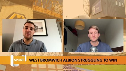 West Bromwich Albion struggling to find wins in Championship