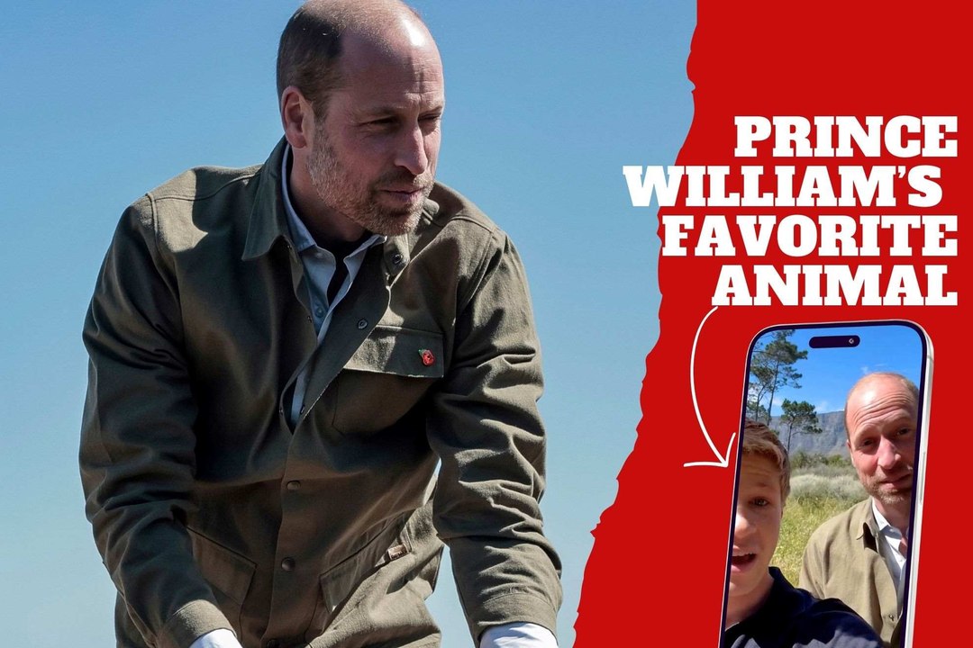 Prince William shares his favorite african animal