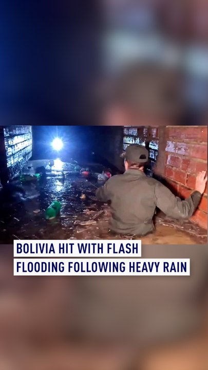 Bolivia hit with flash flooding following heavy rain