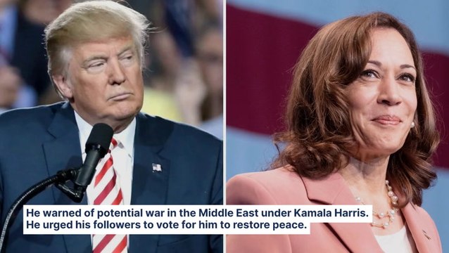 Trump Woos Muslim Voters, Says He's 'Building The Biggest And Broadest' Peace Coalition: 'Kamala And Her Warmonger Cabinet Will Invade The Middle East'