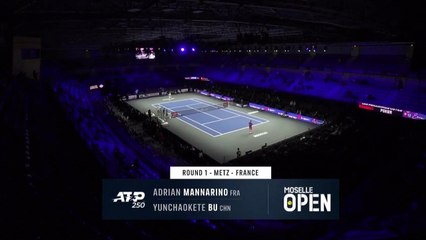 Le replay de Mannarino - Bu - Tennis - Open de Moselle