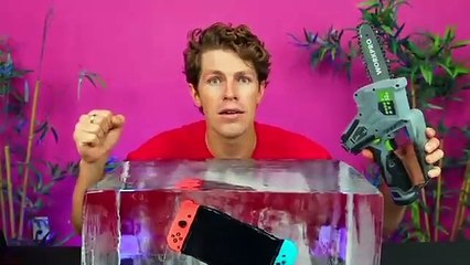 Ninja kids.Break The Ice, Keep What's Inside!, Ben Azelart vs Camhuff