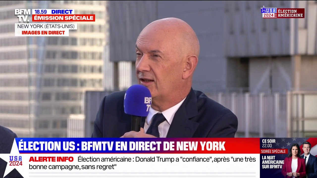 Élections américaines: "Je suis inquiet comme représentant de Français présents ici", explique Roland Lescure (député Ensemble des Français de l'étranger)