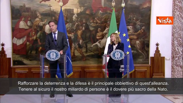 Rutte: Tutti gli Stati della Nato devono raggiungere il 2% di spese per la difesa