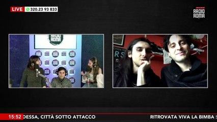 Dramalove, rock band, ospiti a Radio Roma Magazine