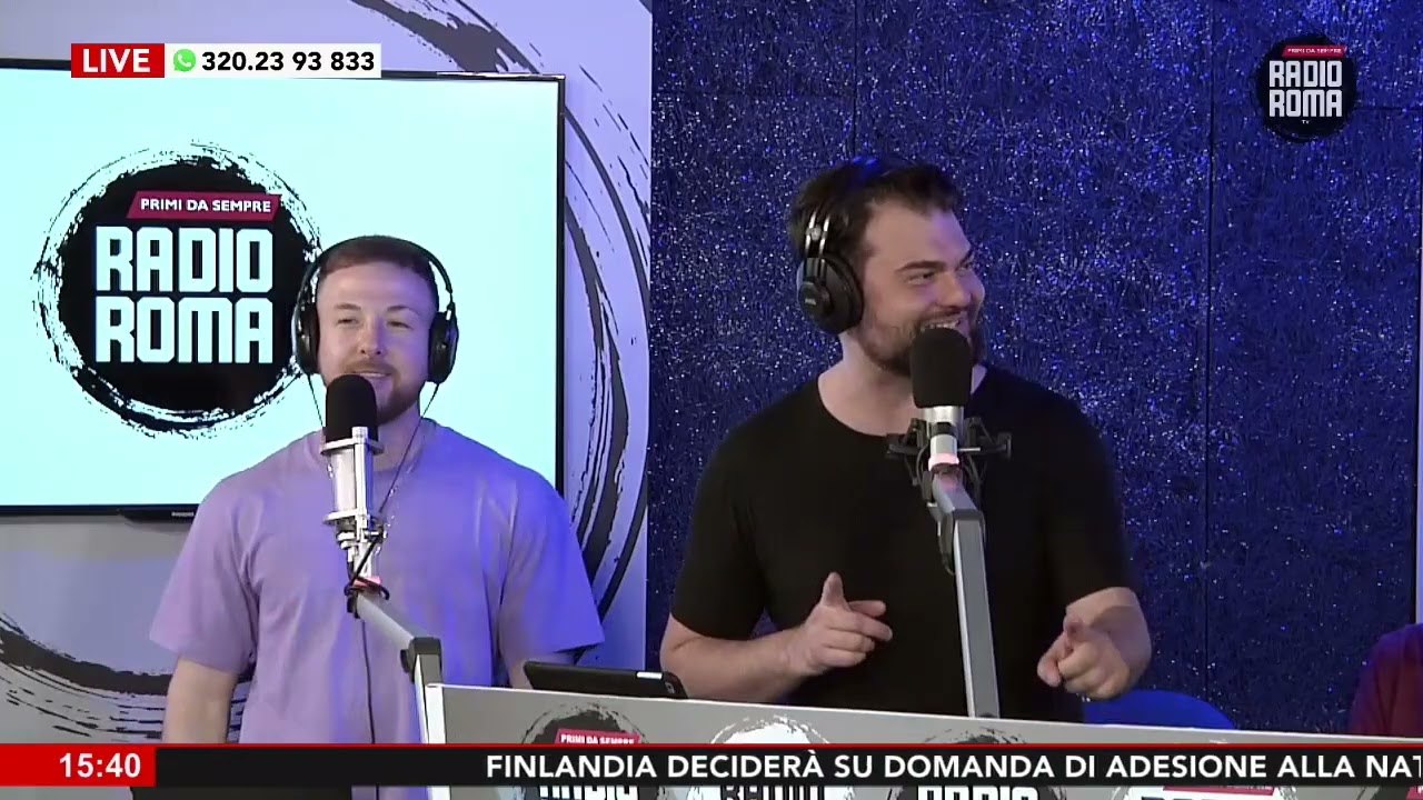 Luckyy John ospite a Sarallo Famosi su Radio Roma con Lele Sarallo