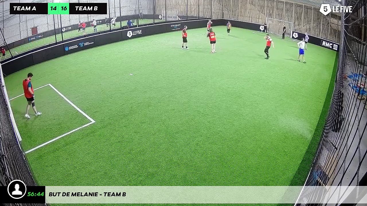 But de Melanie - Team B