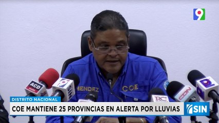 COE 25 provincias continúan bajo alerta | Primera Emisión SIN