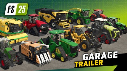 Farming Simulator 25 - Trailer garage (Machines)
