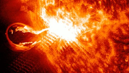 See Spacecraft Views: Sun Blasts Massive X4.5-Class Solar Flare