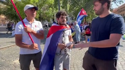 Dissidenti cubani a Roma: "Vogliamo la democrazia"