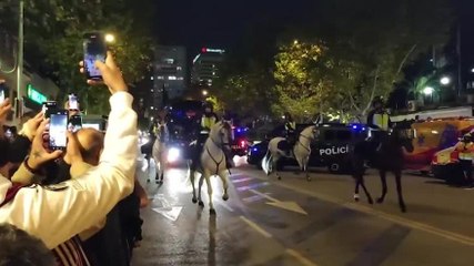 Il Milan arriva al Bernabeu scortato dalla polizia