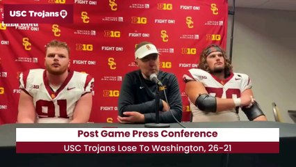 USC Trojans Lincoln Riley Missed Opportunities in Loss To Washington