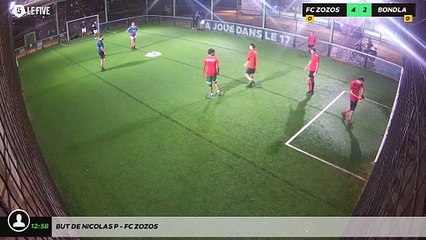 But de Nicolas P - Fc Zozos