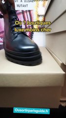 Où se trouve les boutiques moitié prix