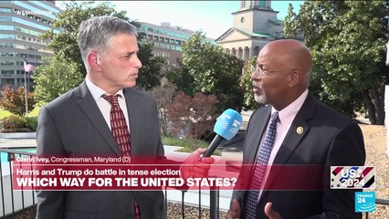 Which way for the United States? Harris and Trump do battle in tense election