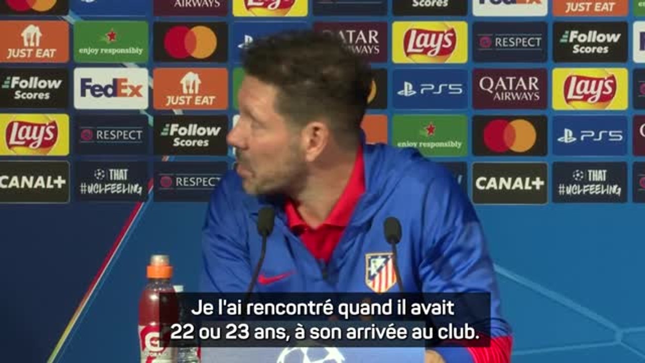 Atlético - Simeone fait part de son admiration pour Griezmann