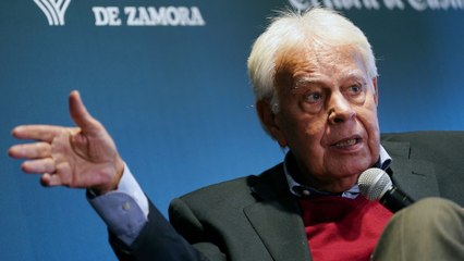 Felipe González carga contra Sánchez por su gestión de la DANA: "Yo no habría dicho que me pidan lo que necesiten"