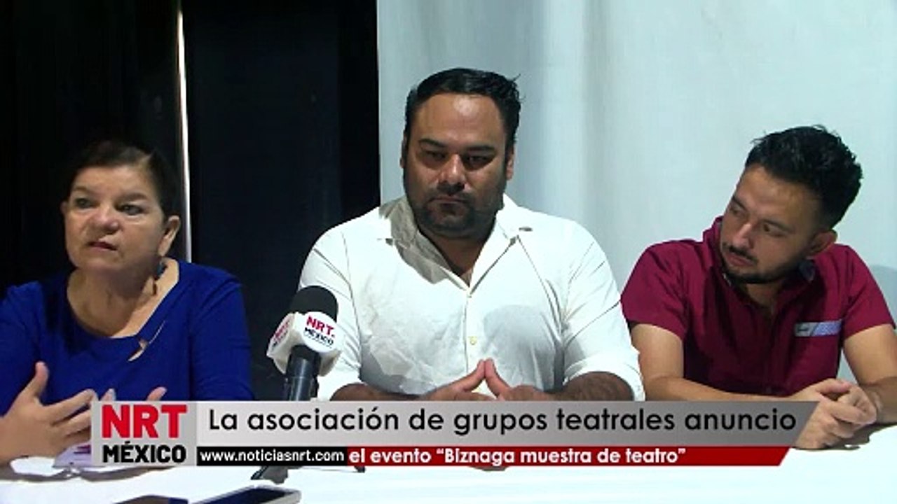 La asociación de grupos teatrales anunció el evento “Biznaga muestra de teatro”
