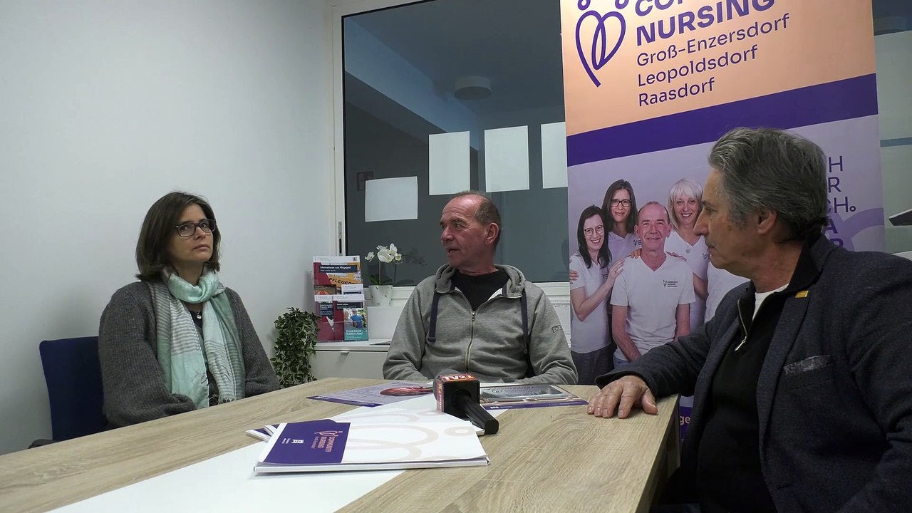 Community Nursing jetzt auch in Leopoldsdorf TV21 auf Besuch
