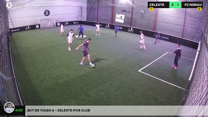 But de Tiago A - Celeste Five Club