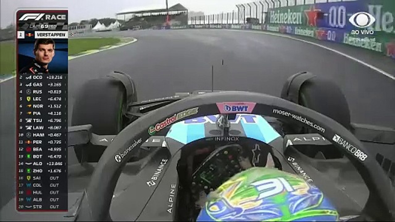 F1: Verstappen larga em 17º, vence GP de São Paulo, encerra jejum e encaminha título