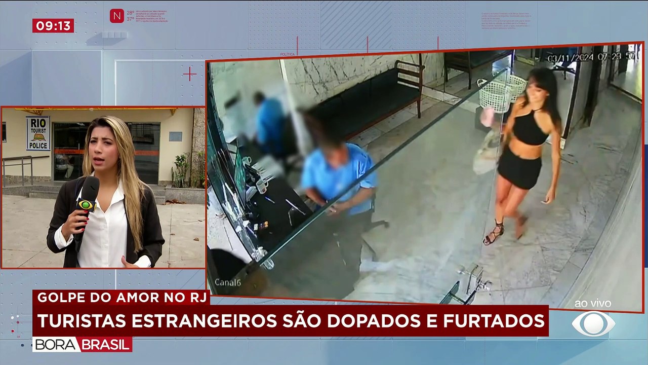 Turistas estrangeiros são dopados e furtados no RJ