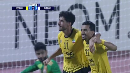 سباهان أصفهان الإيراني يفوز على الشارقة الإماراتي