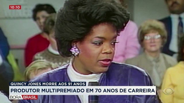 Quincy Jones, lendário produtor de Michael Jackson, morre aos 91 anos