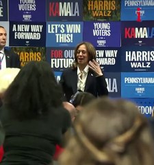Kamala Harris Thanks Voters In The US