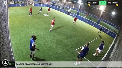 Faute de Lamine D - Ml United Ng