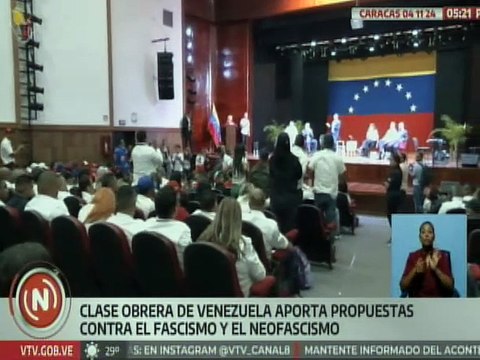 Caracas | Clase obrera participa en el Foro Parlamentario Mundial Antifascista