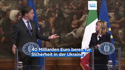 Rutte in Italien: Zwei-Prozent-Ziel und die Zukunft der NATO