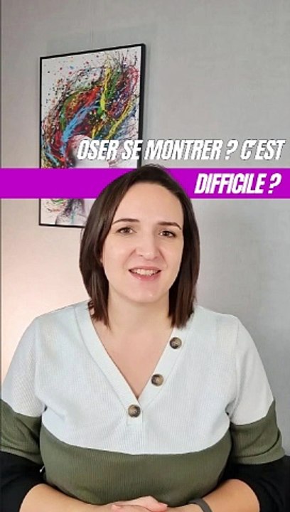 Oser se montrer sur les réseaux ? C'est difficile ?