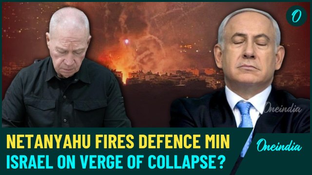 BREAKING: Netanyahu Fires Israeli Defense Minister Yoav Gallant Amid Hezbollah War, Says No Trust...