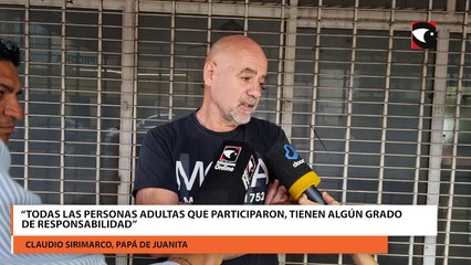 “Todas las personas adultas que participaron, tienen algún grado de responsabilidad”