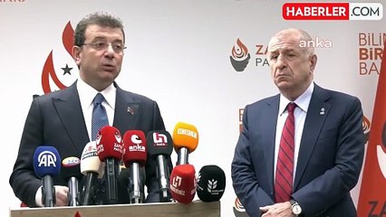 İmamoğlu - Özdağ Görüşmesi... Özdağ: Kayyum Müessesesinin Yargı Kararıyla Olması Gerektiğini Savunuyorum
