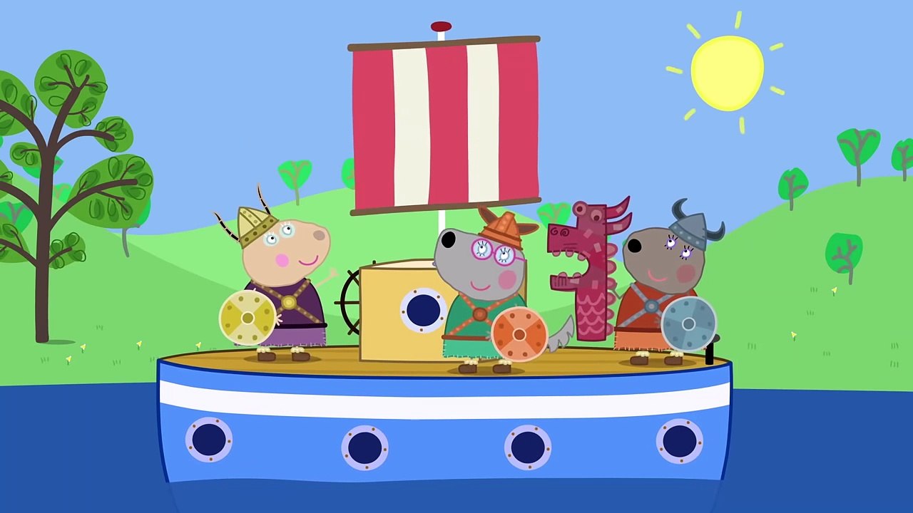 Peppa Pig Becomes a Viking!
