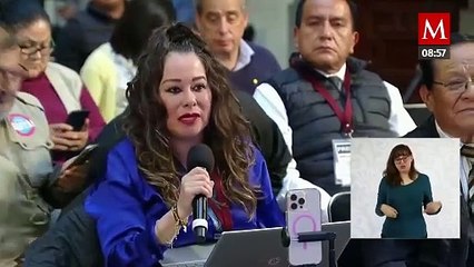 Claudia Sheinbaum recibe pintura de niña altamirense