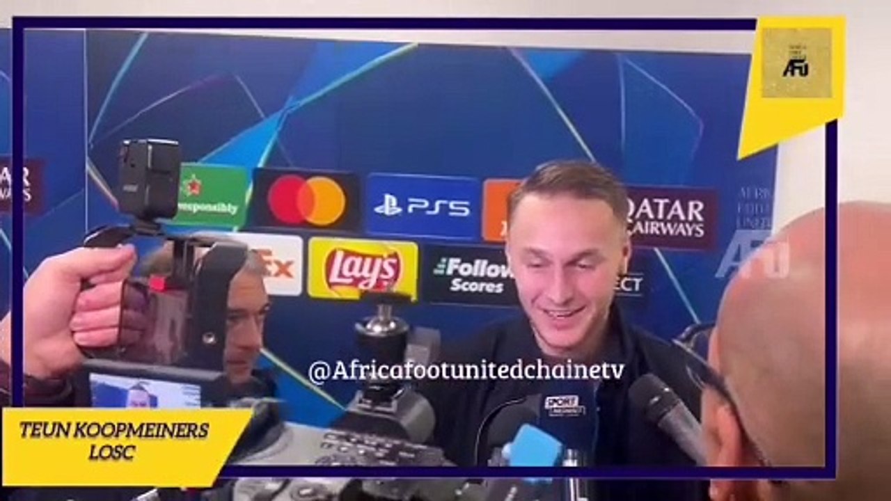 #LDCIEFA  #LOSC  #Juventus ⚪⚫ : Le néerlandais  de la Juventus ,Teun Koopmeiners exprime sa frustration après le match nul entre le club turinois et le club nordiste ⚽ #LOSCJuve