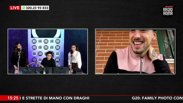 THOMAS CHEVAL,CANTAUTORE, OSPITE A RADIO ROMA MAGAZINE SU RADIO ROMA