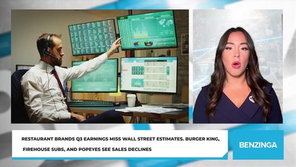 Restaurant Brands Q3 Earnings Miss Wall Street Estimates. Burger King, Firehouse Subs, And Popeyes See Sales Declines