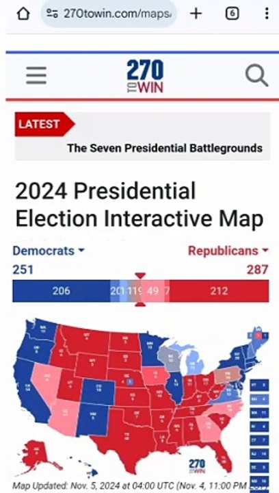 TRUMP IS ON THE ROAD TO VICTORY