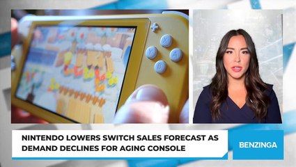 Nintendo Lowers Switch Sales Forecast as Demand Declines for Aging Console